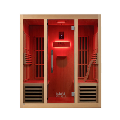 Kiva Rise Far-Infrared Sauna 4 Person