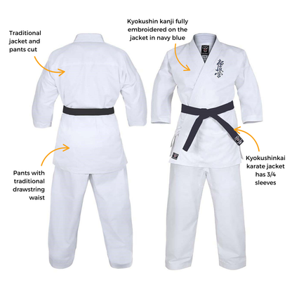 Kyokushinkai Uniform Brushed Canvas - 14oz