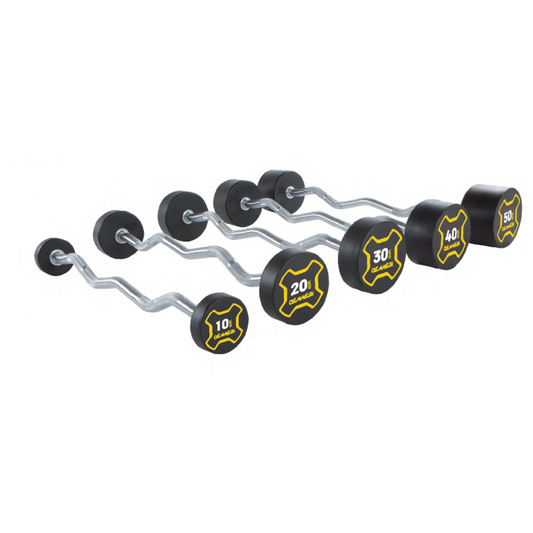 -Fixed Curl Barbells-Gym Direct