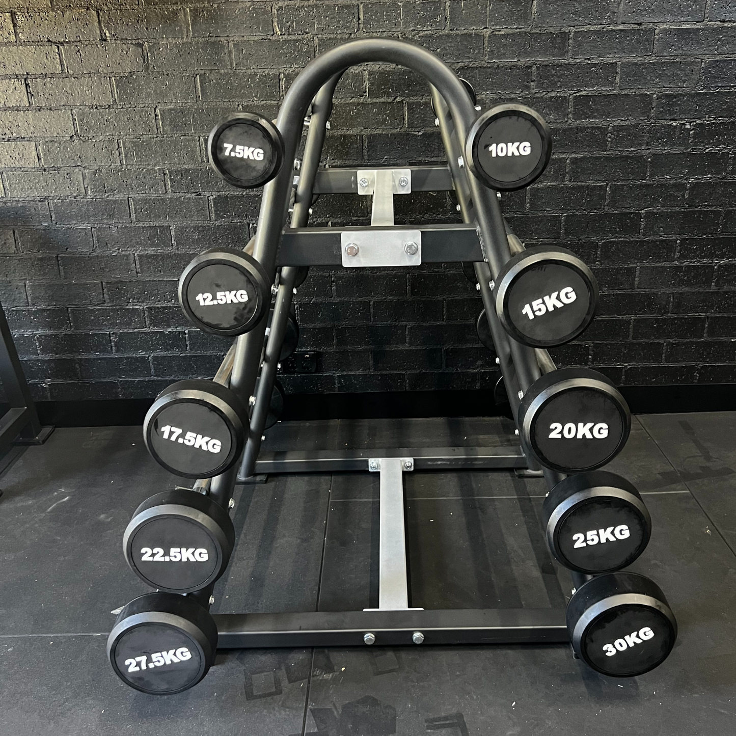 Muscle Motion Commercial Barbell Rack