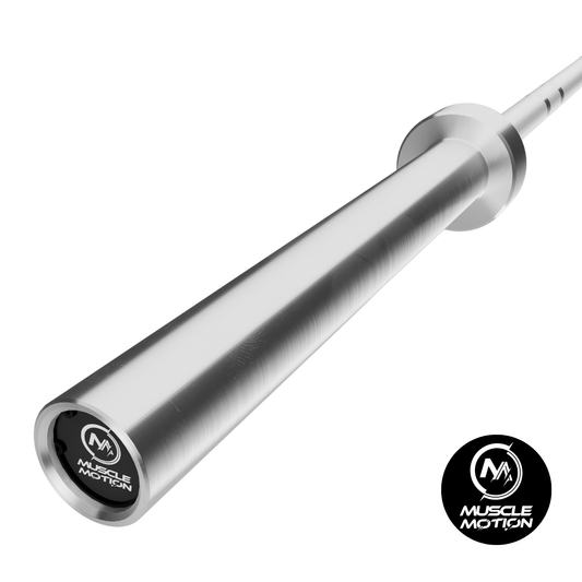 Muscle Motion 8kg Aluminium Technique Olympic Barbell 6ft