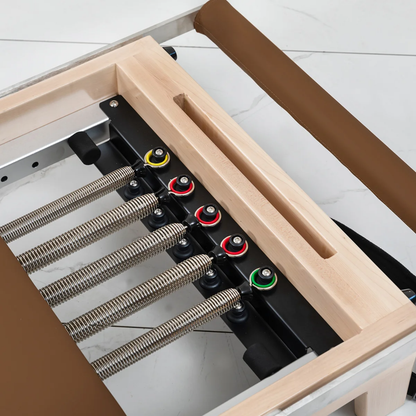 Contour Folding Wooden Pilates Reformer Machine (Espresso)