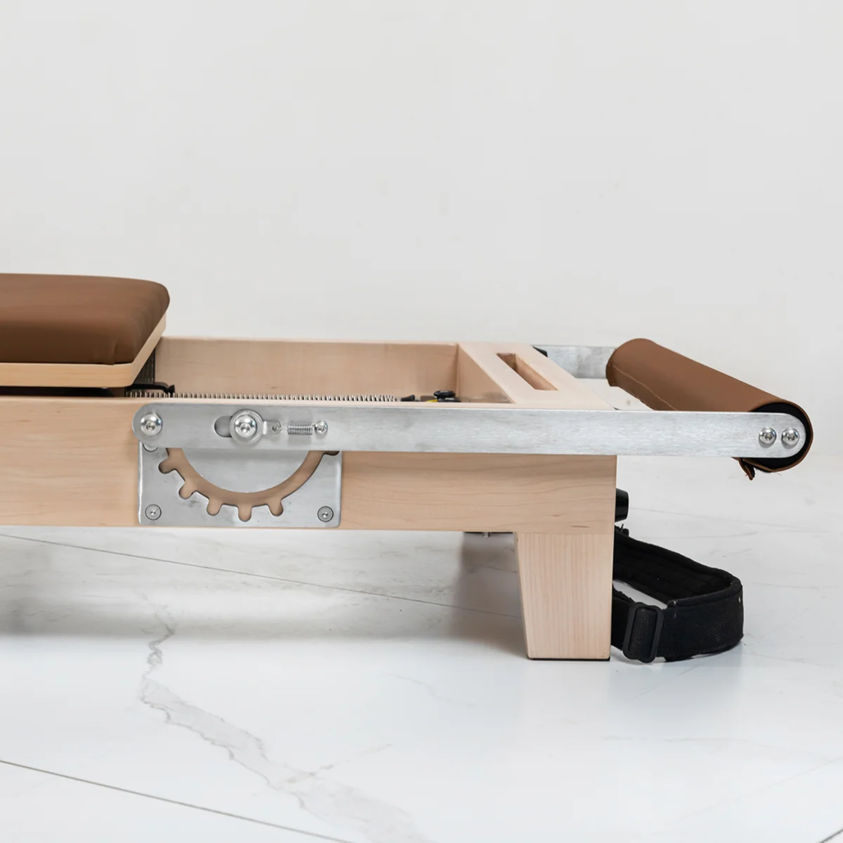 Contour Folding Wooden Pilates Reformer Machine (Espresso)