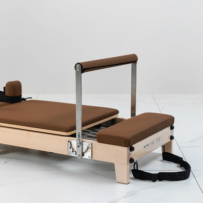 Contour Folding Wooden Pilates Reformer Machine (Espresso)