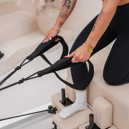 Contour Studio Commercial Pilates Reformer Bed Set (Beige)