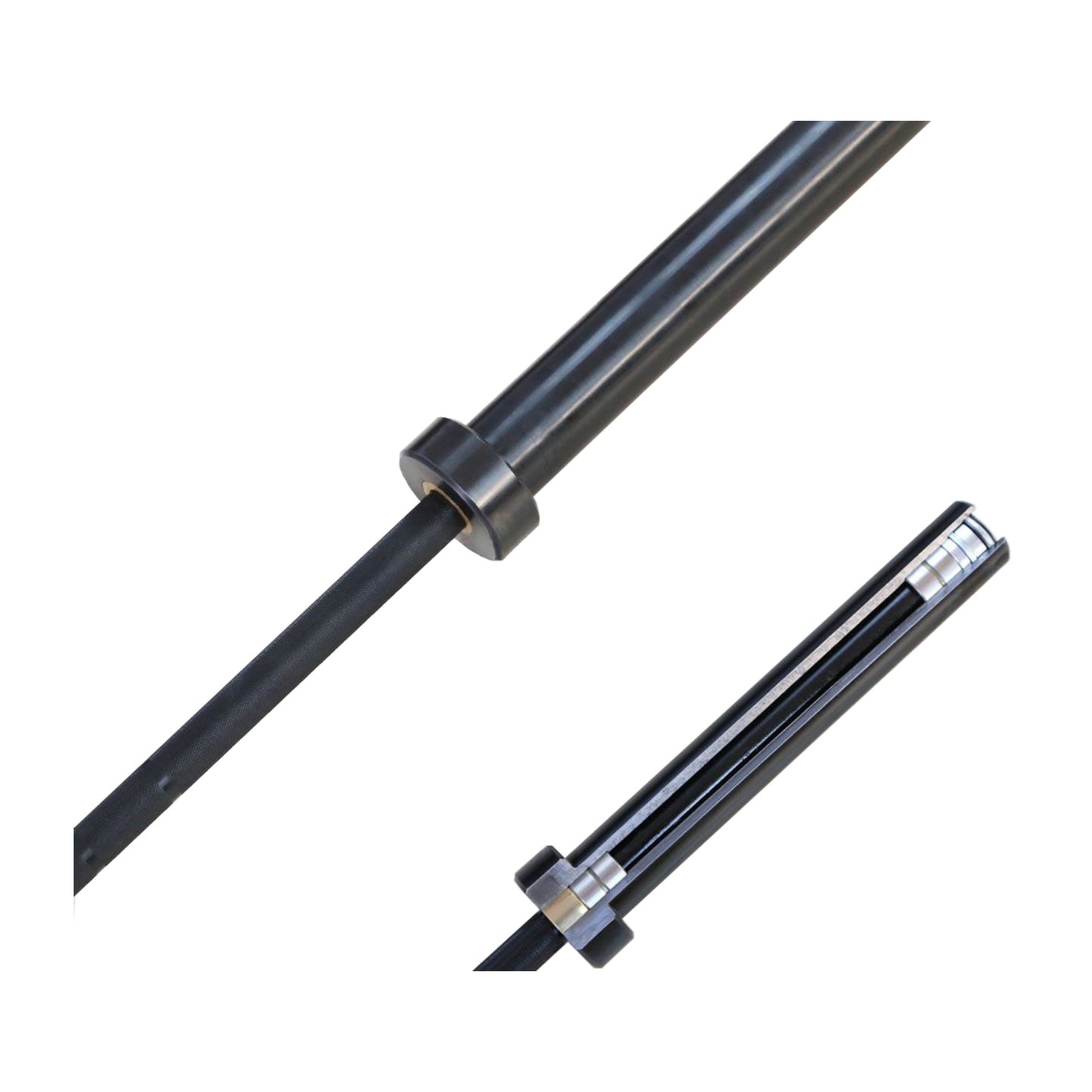 Morgan 15Kg Ladies Black Harden Chrome Olympic Barbell