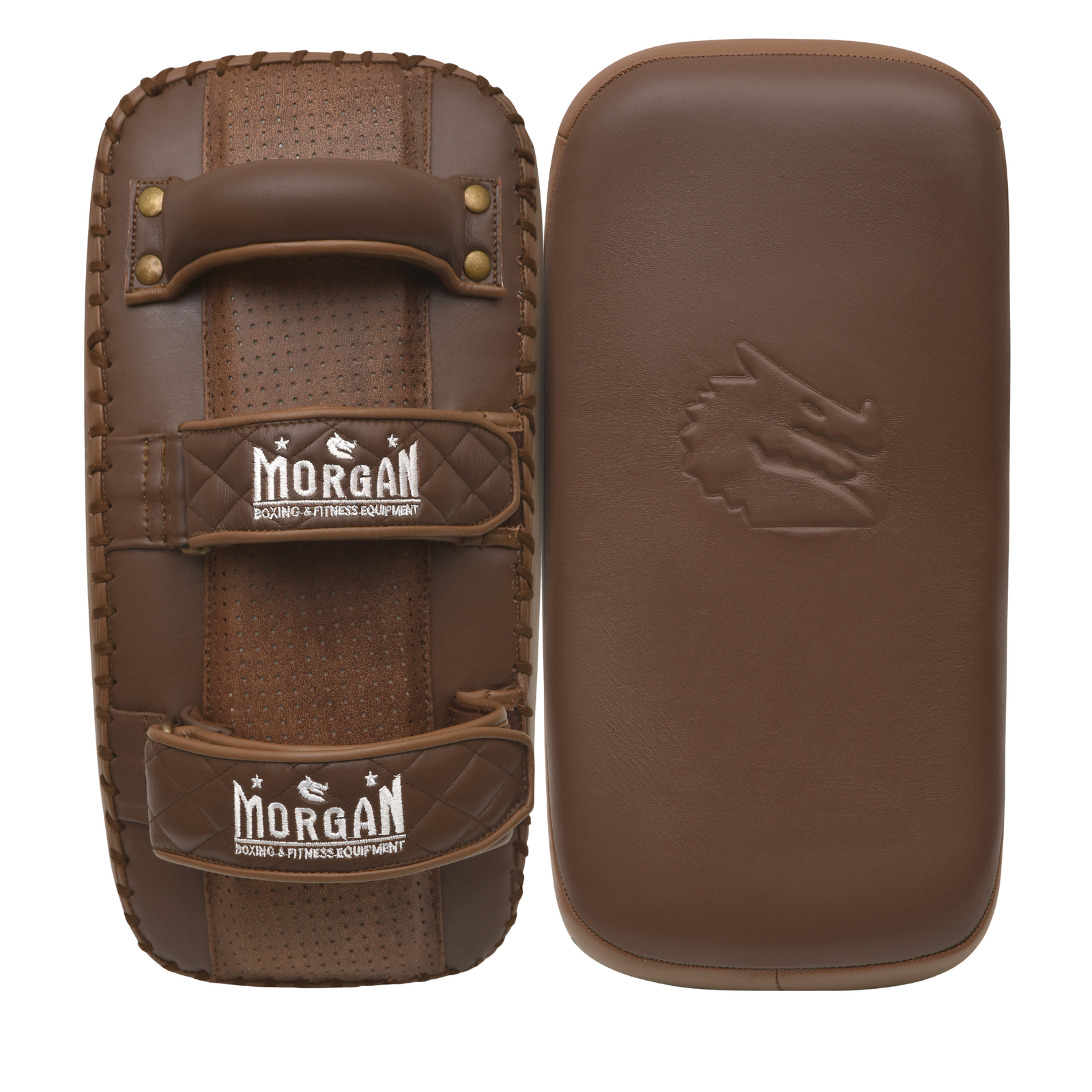 Morgan 1918 Heritage Curved Thai Kick Pads (Pair) – Gym Direct