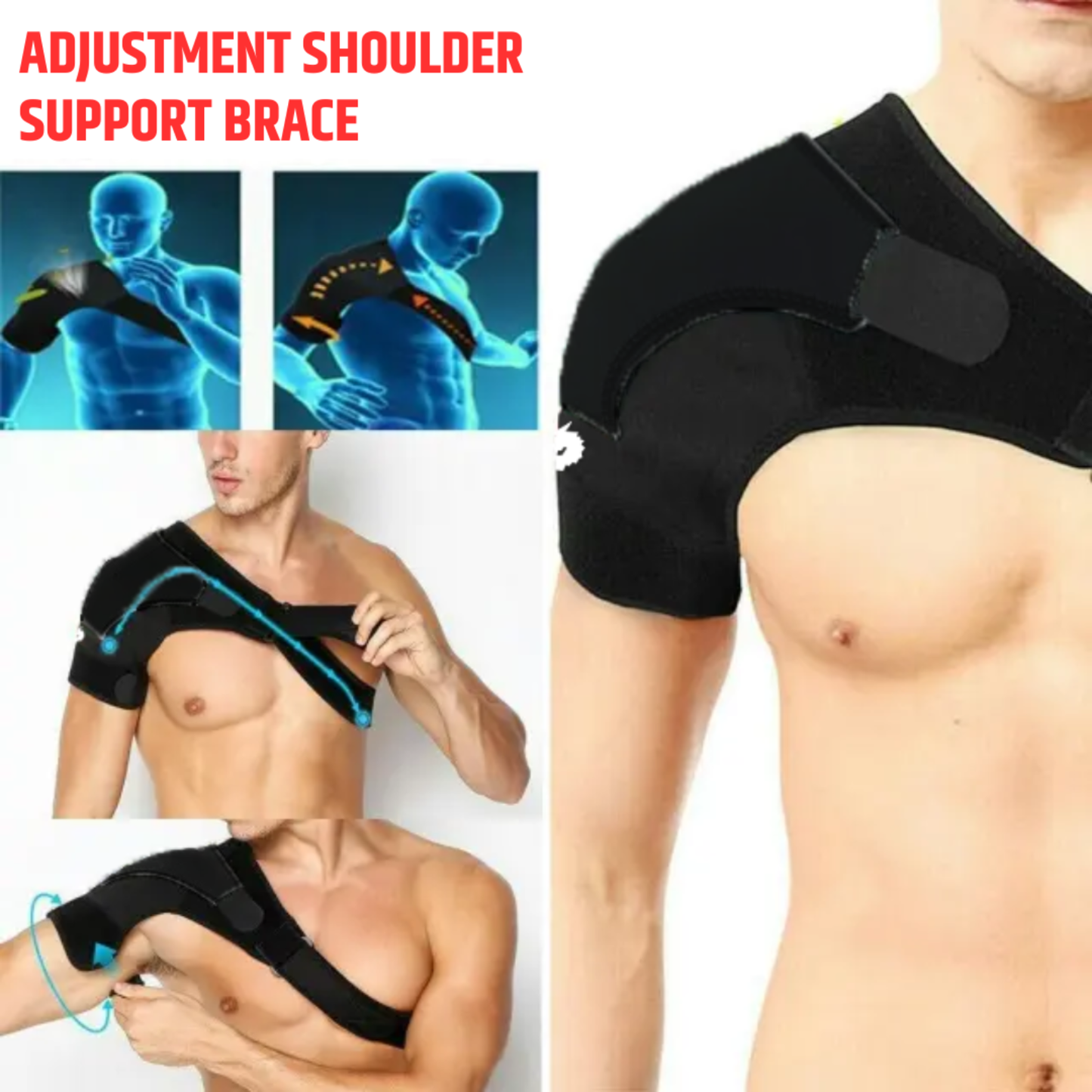 Morgan Adjustable Shoulder Support Brace