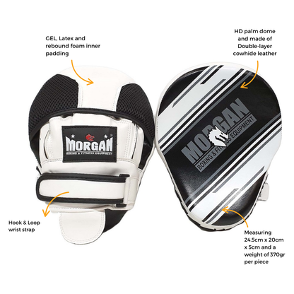 Morgan Aventus Leather Focus Pads (Pair)