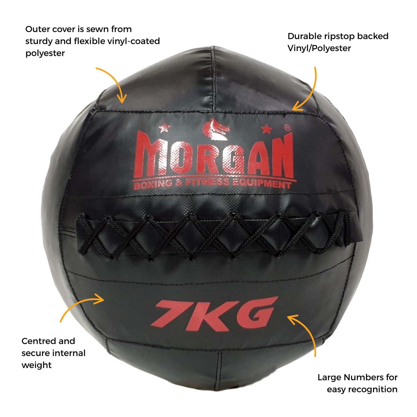 Morgan Cross Functional Fitness Wall Ball -7kg