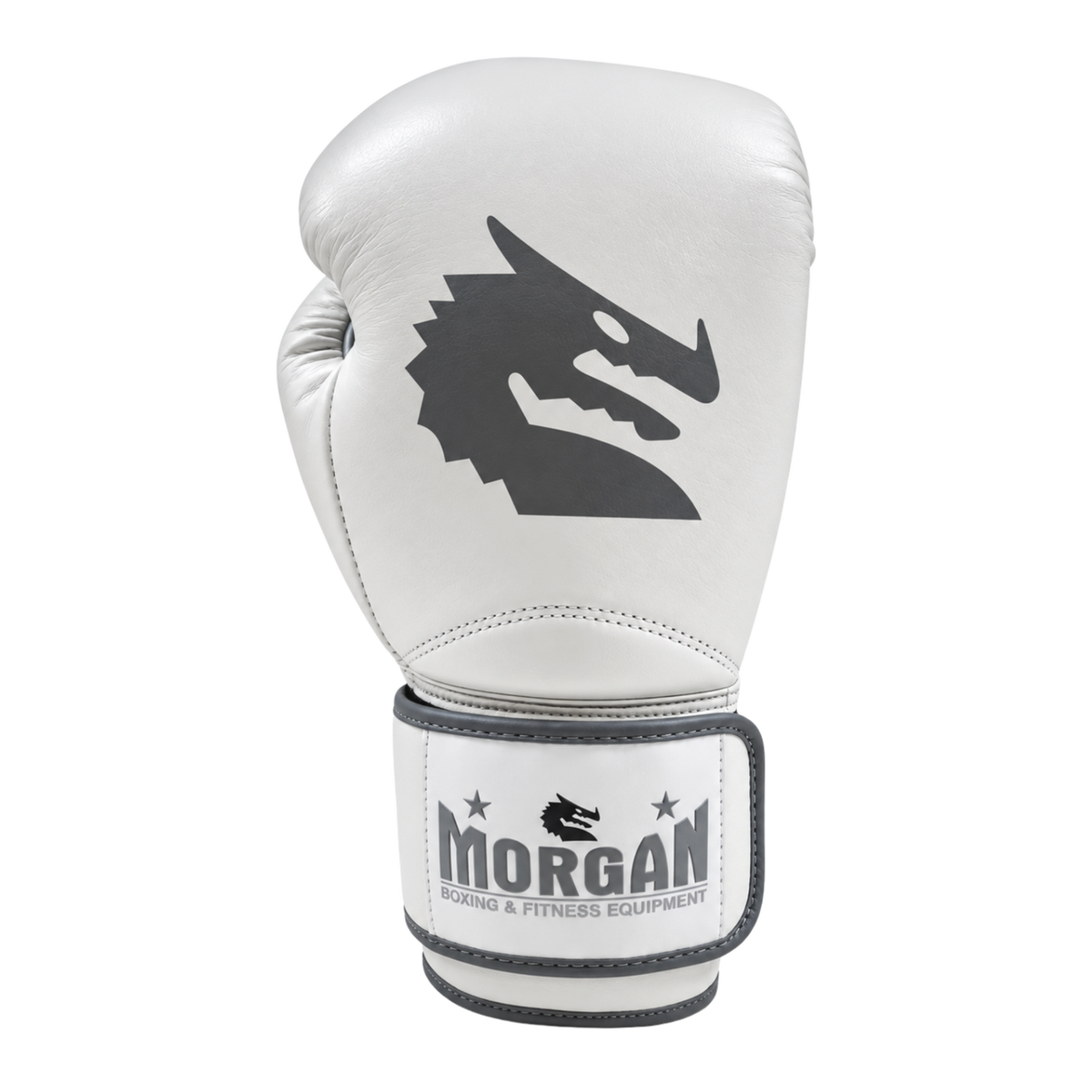 Morgan White Knight Boxing Gloves(10-12-14-16OZ)