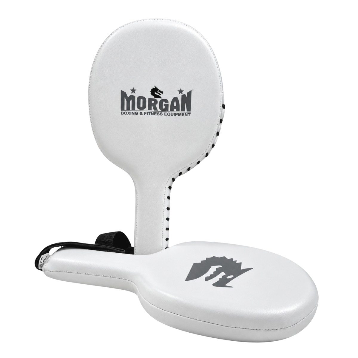 Morgan White Knight Punch Paddles (Pair)