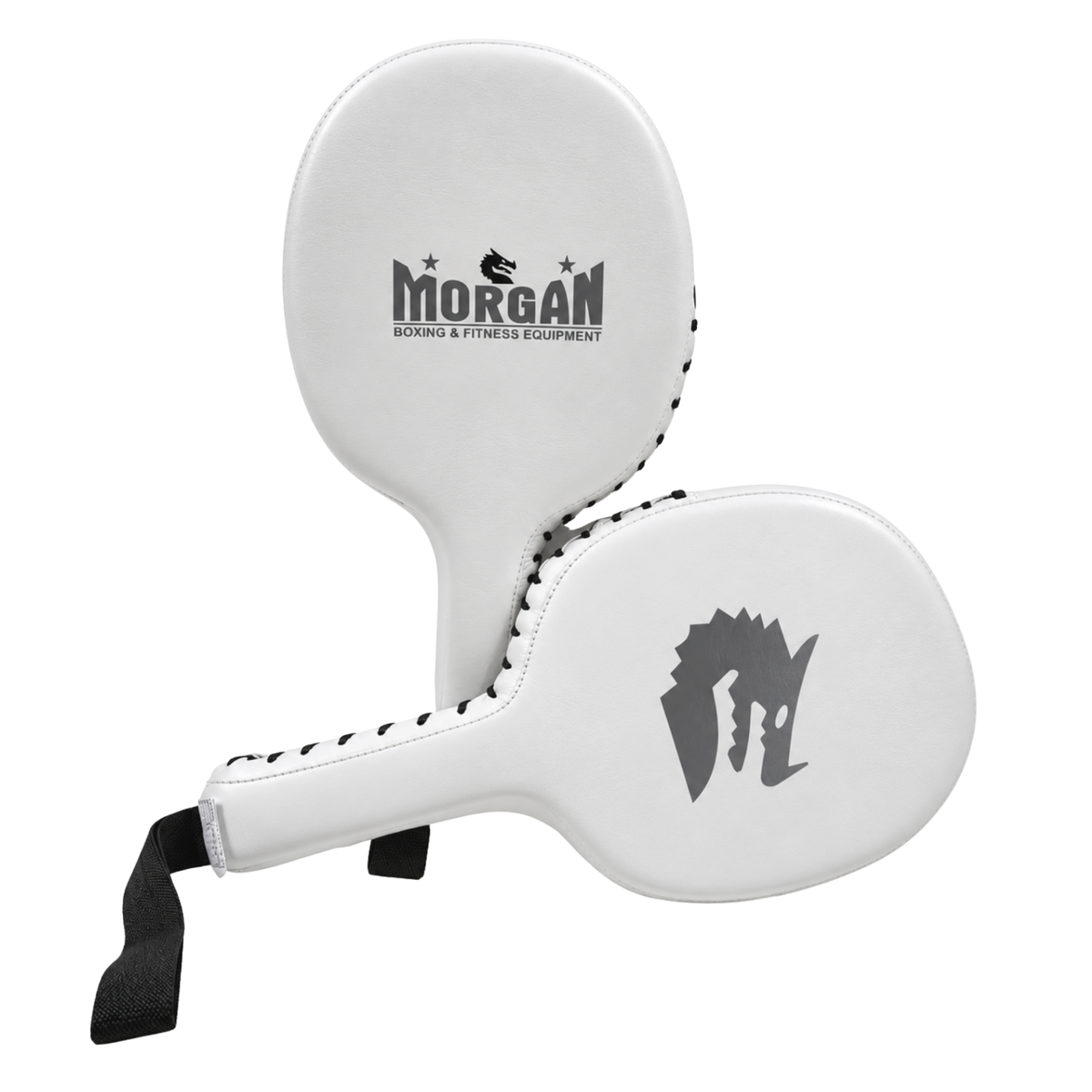Morgan White Knight Punch Paddles (Pair)