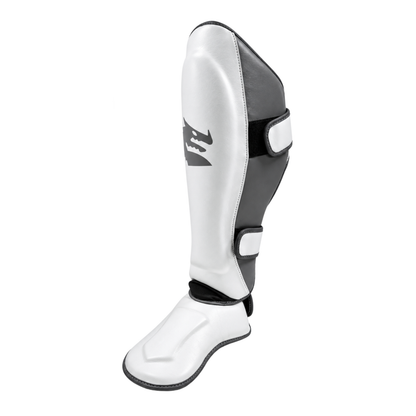 Morgan White Knight Shin & Instep Protectors