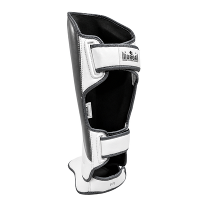 Morgan White Knight Shin & Instep Protectors