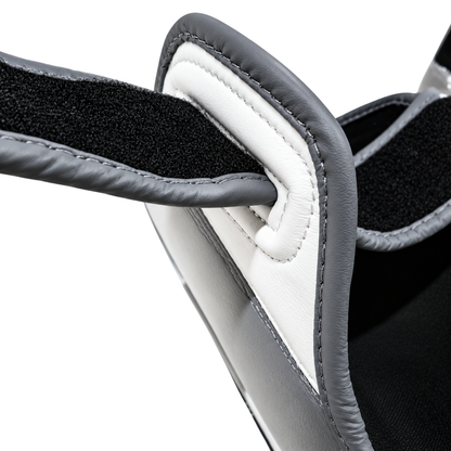 Morgan White Knight Shin & Instep Protectors