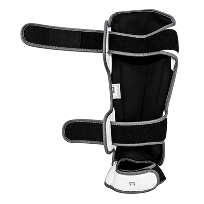 Morgan White Knight Shin & Instep Protectors