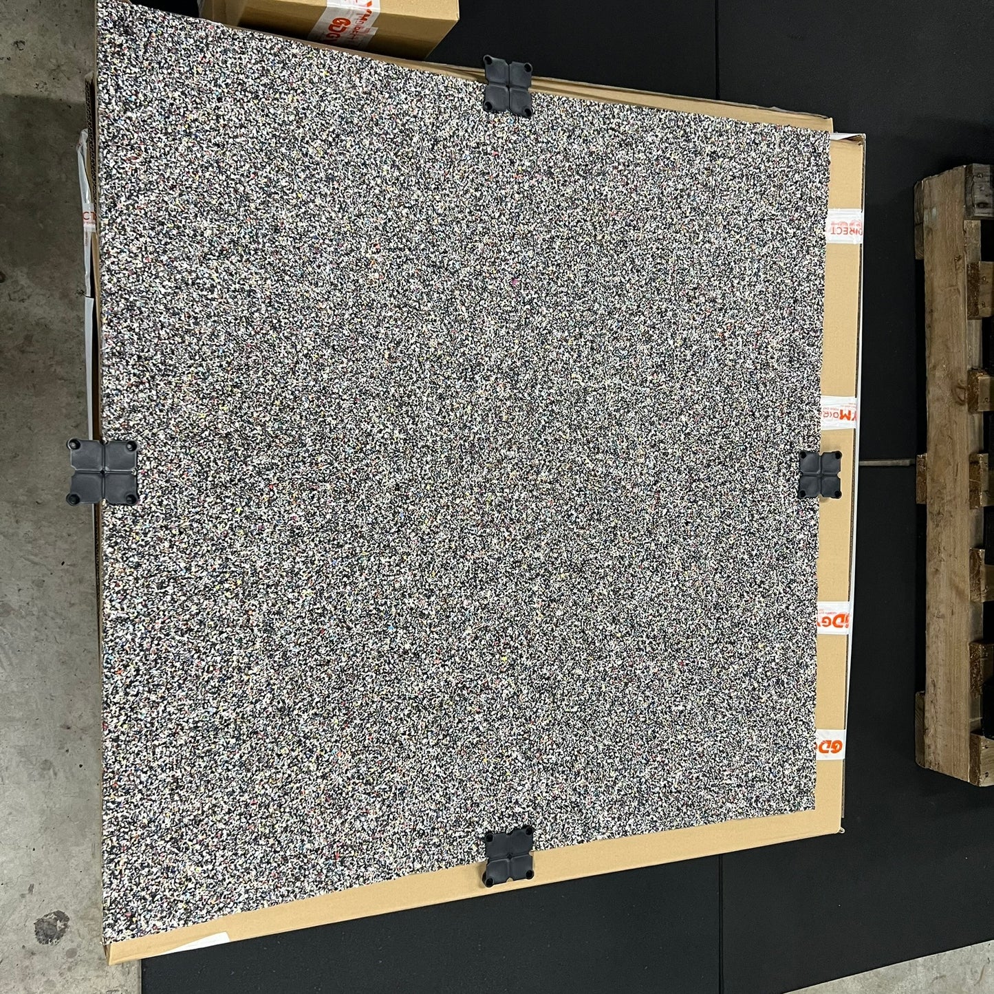 Muscle Motion Gym Floor Tiles - Wood - Gapless