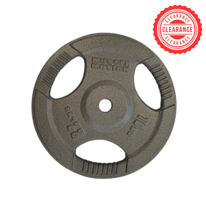 Muscle Motion Iron Standard Size Weight Plates - Showroom Clearance