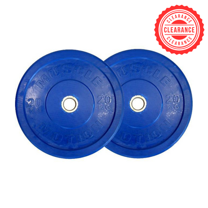 Muscle Motion Pro Club Colour Bumper Plates - Showroom Clearance