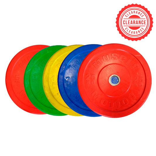 Muscle Motion Pro Club Colour Bumper Plates - Showroom Clearance