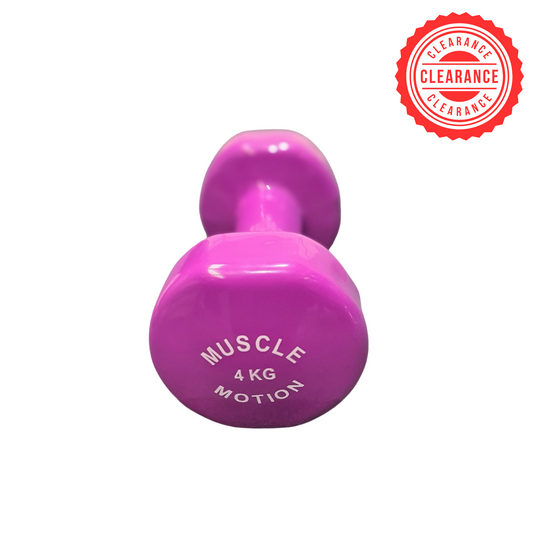 Muscle Motion Vinyl Round Dumbbells - Showroom Clearance