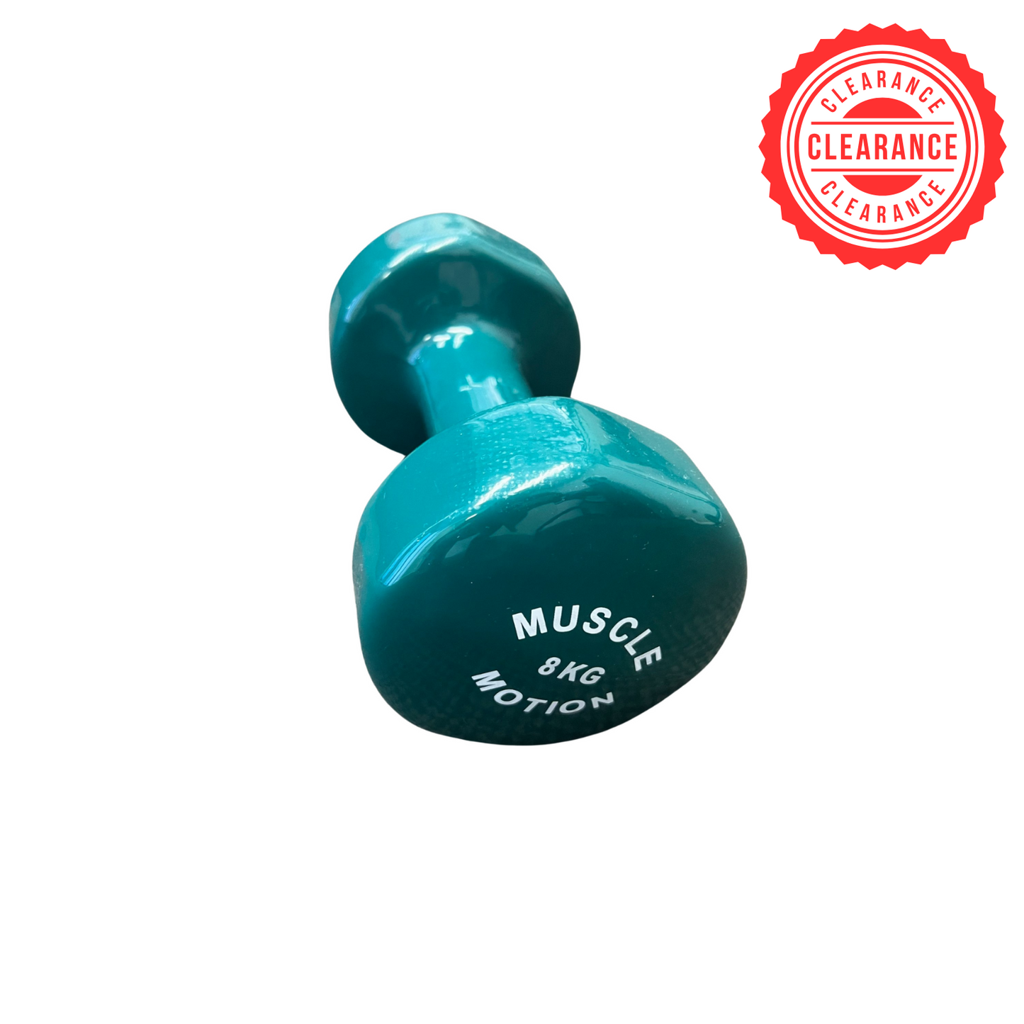 Muscle Motion Vinyl Round Dumbbells - Showroom Clearance