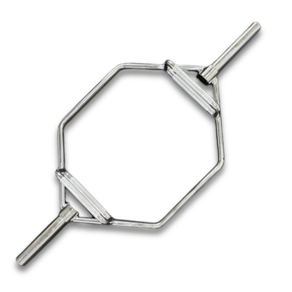 Muscle Motion Olympic Hex Shrug Deadlift Trap Barbell 4.5ft