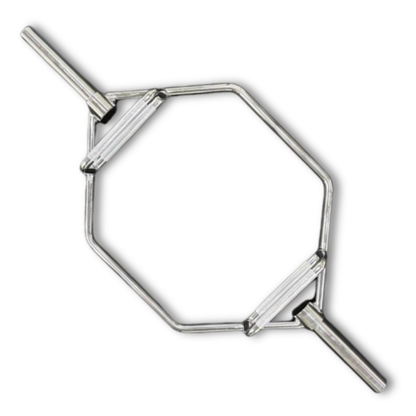 Muscle Motion Olympic Hex Shrug Deadlift Trap Barbell 4.5ft