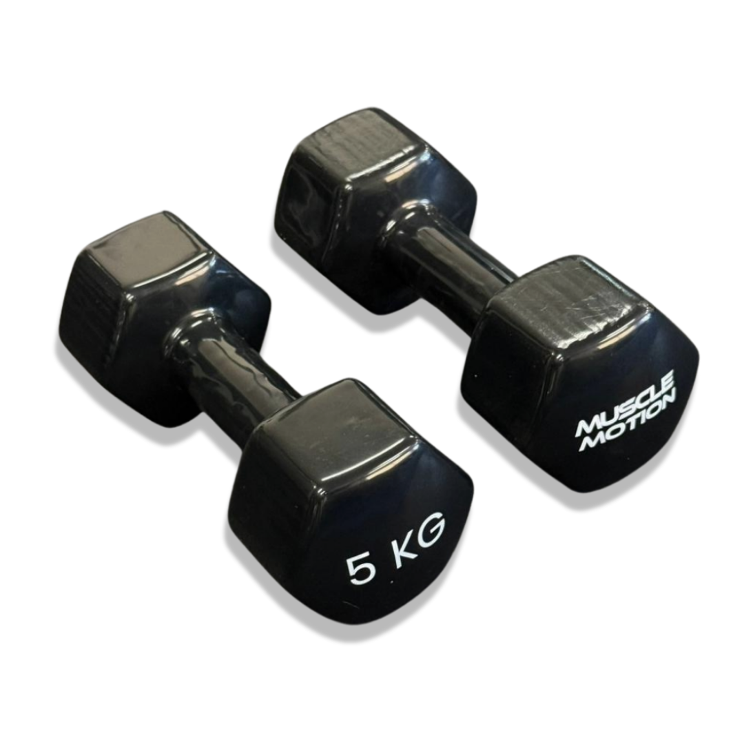 -Vinyl Dumbbells-Gym Direct