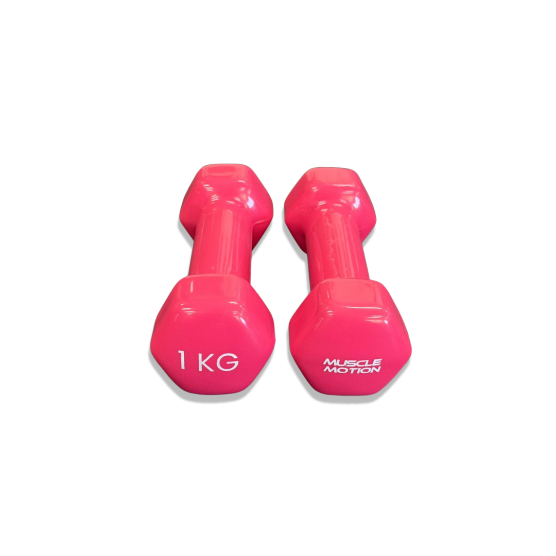 -Vinyl Dumbbells-Gym Direct