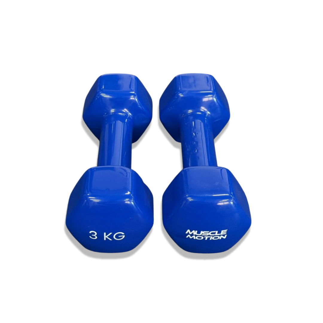 -Vinyl Dumbbells-Gym Direct