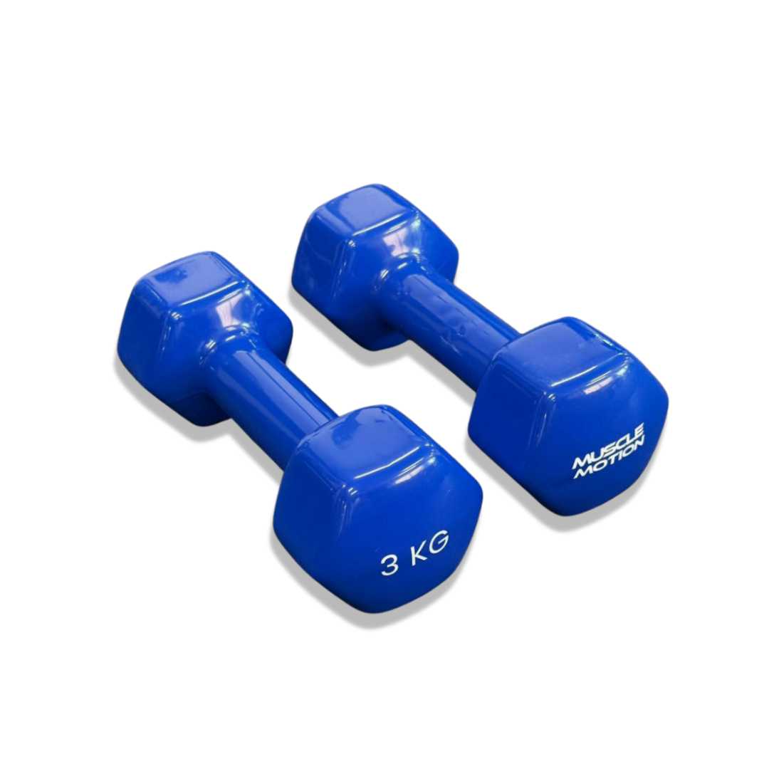 -Vinyl Dumbbells-Gym Direct