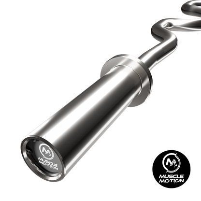 Muscle Motion 4ft Olympic Super Curl Bar