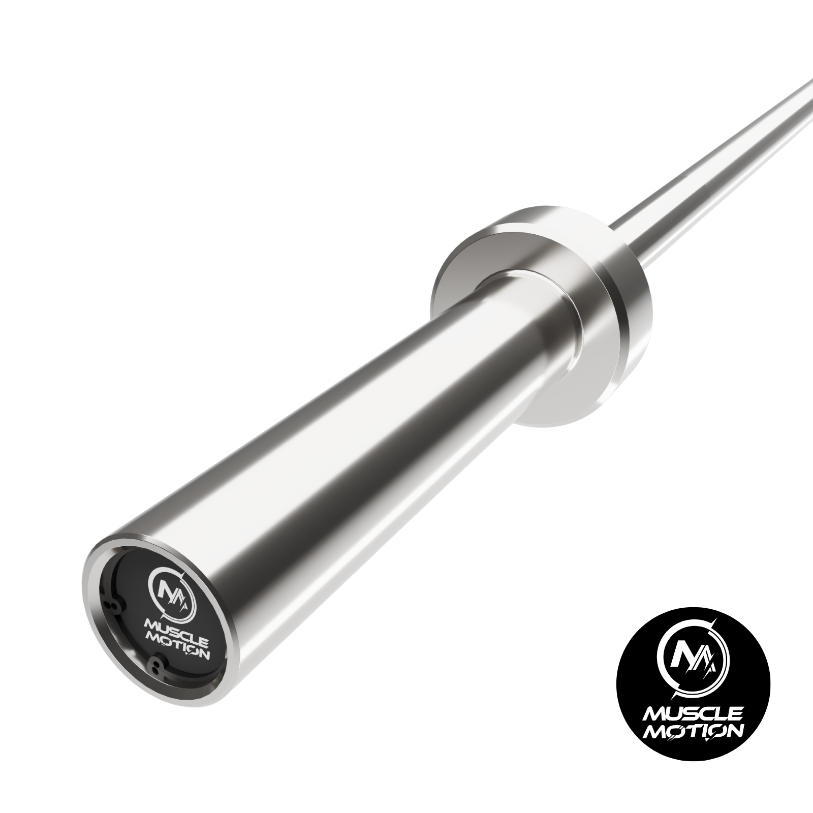 Muscle Motion 12.5kg 5ft Compact Olympic Barbell (700lbs Rating) – Gym ...