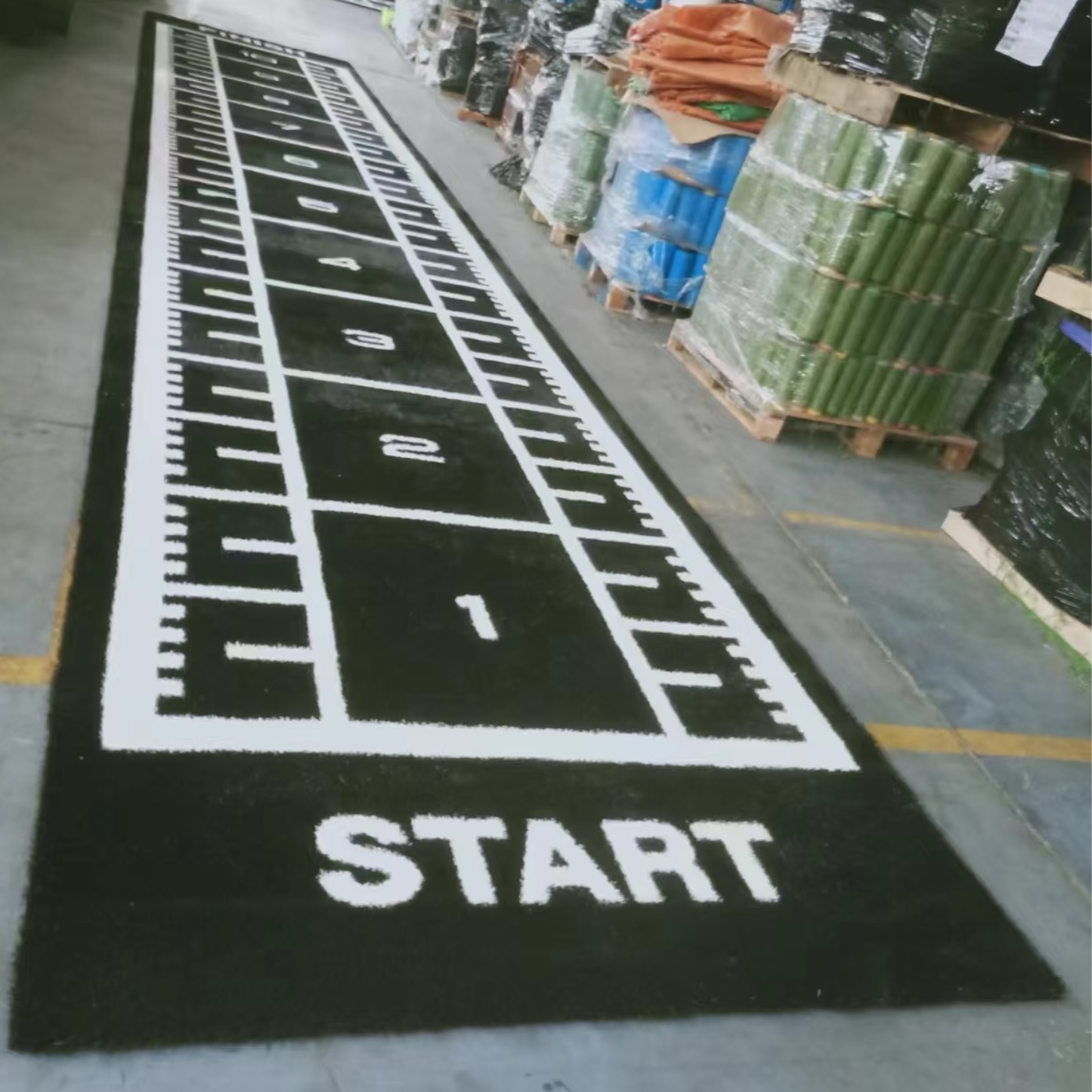 Custom Gym Sled Turf