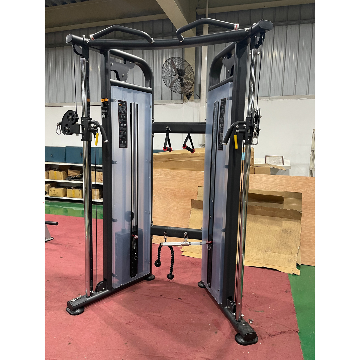 Rapid Motion Commercial Cable Functional Trainer 182kg Stack-Commercial Functional Trainers-Gym Direct