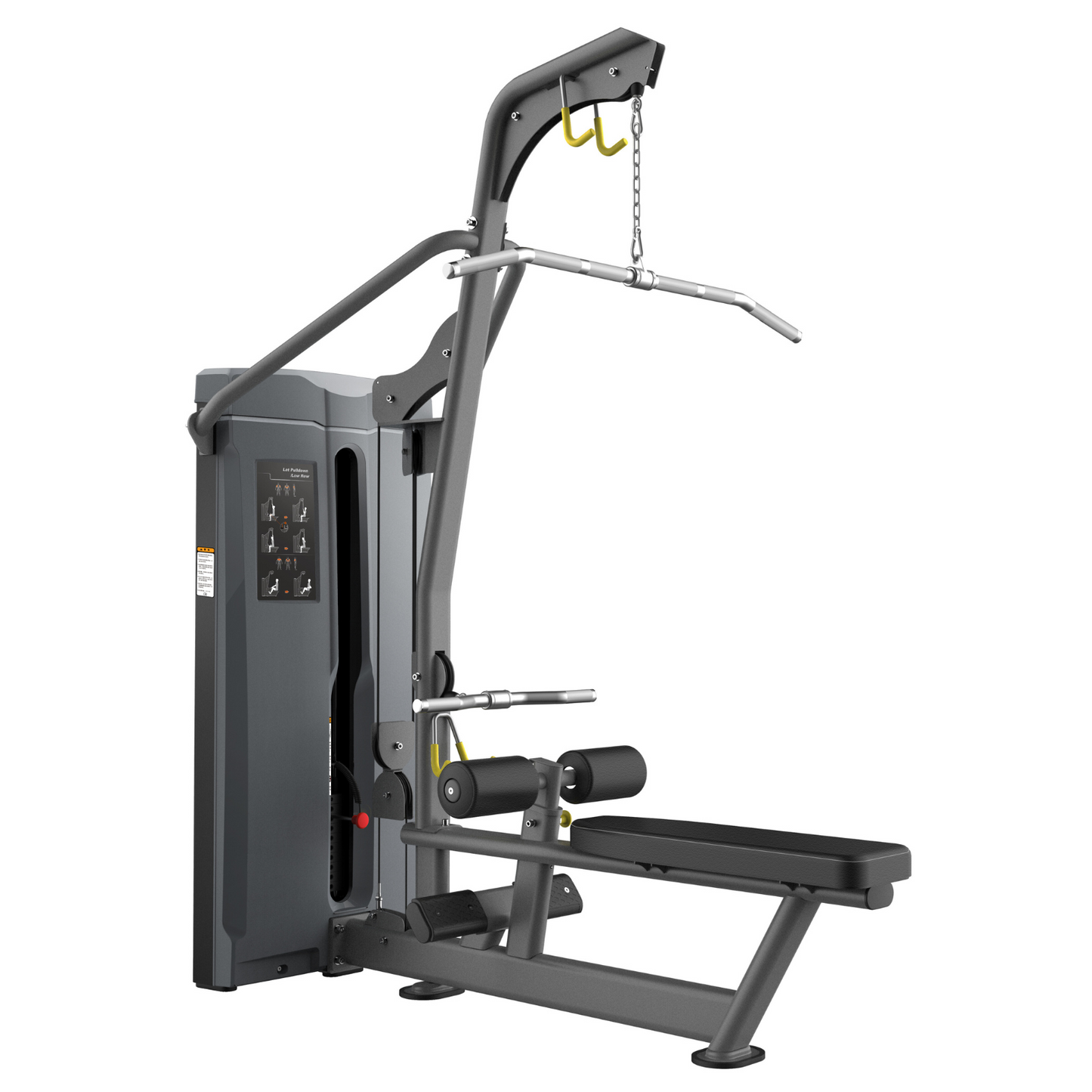 RMC Dual Function Lat Pulldown Seated Row - Pin Loaded - VOLTZ Series