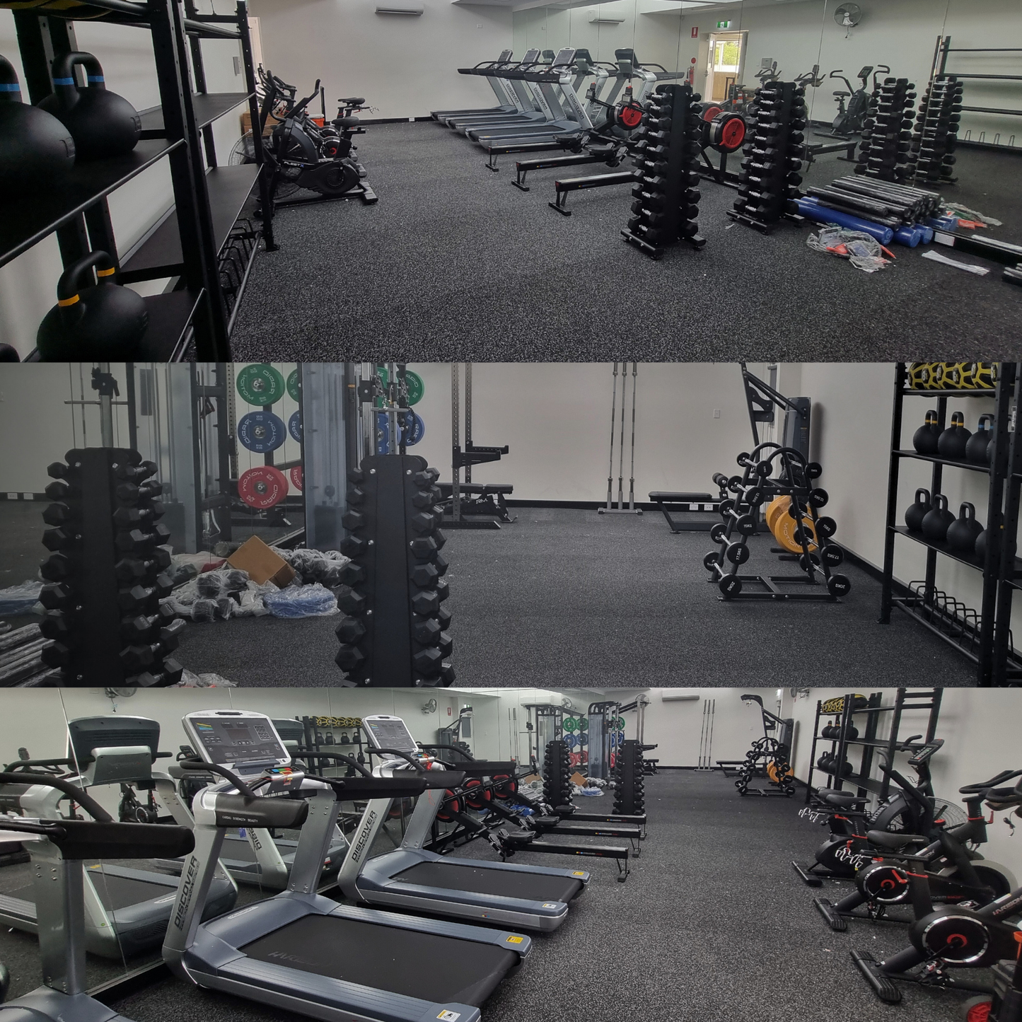 EPDM Rubber Flooring - Black 15mm