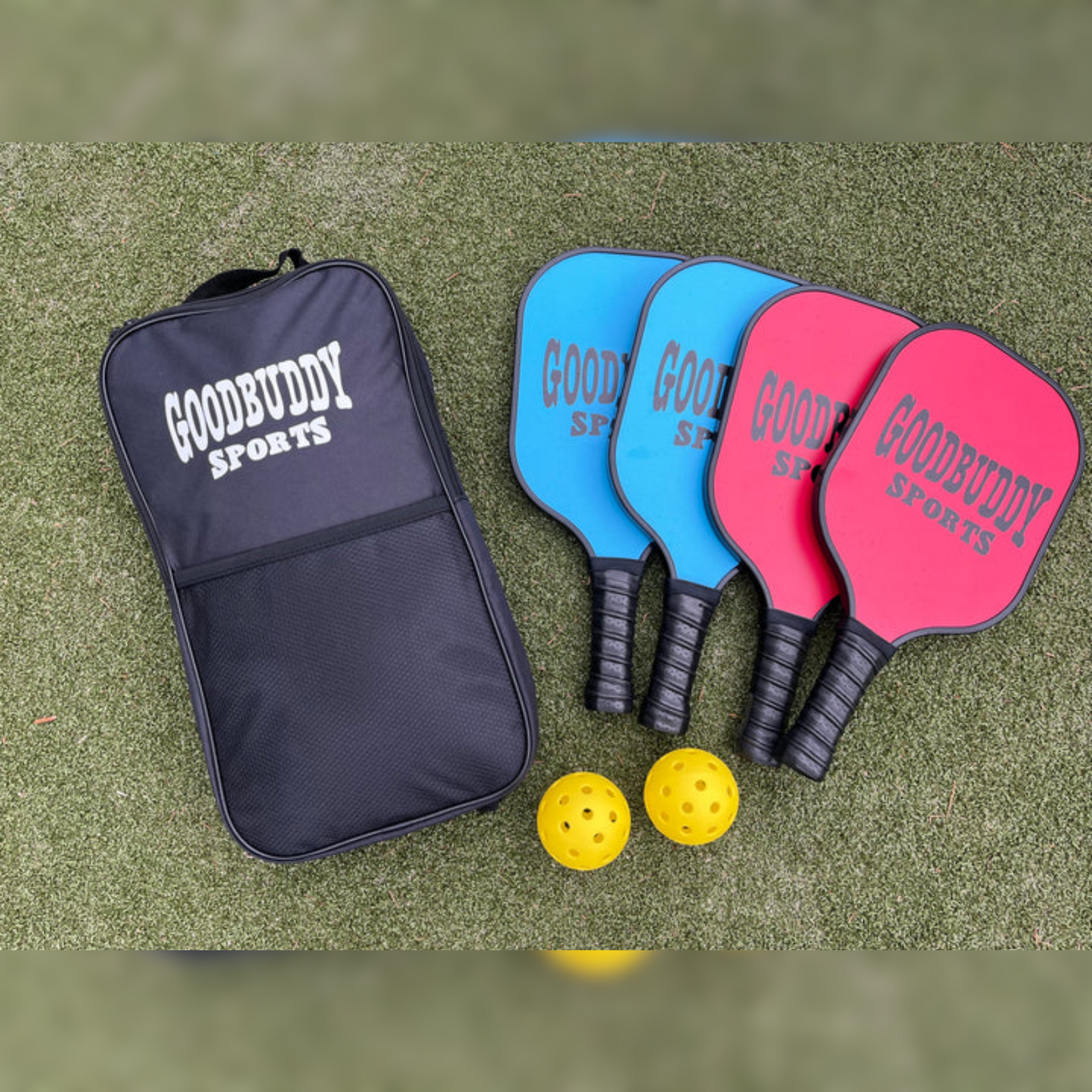 Pickleball Kit - 4 Player + Court Lines