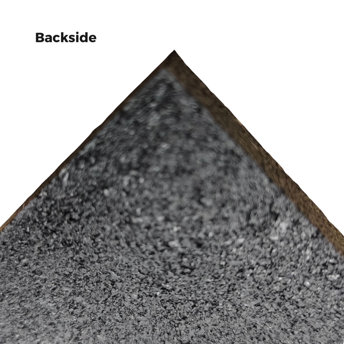 Plain Rubber Gym Flooring - Black + Red Flecks 1m x 1m x 15mm