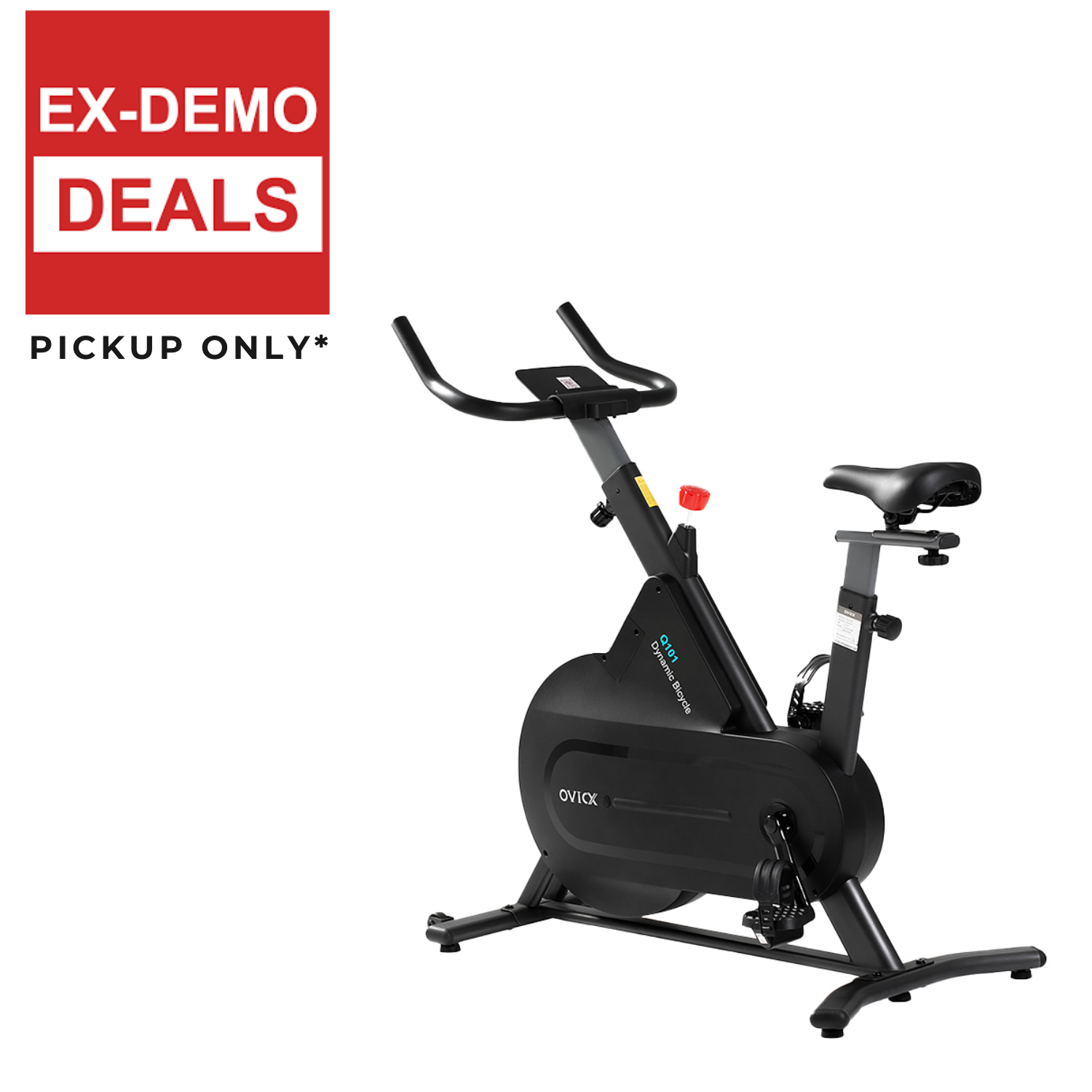 OVICX Q101B Spin Bike (Clearance Sale)-Gym Direct