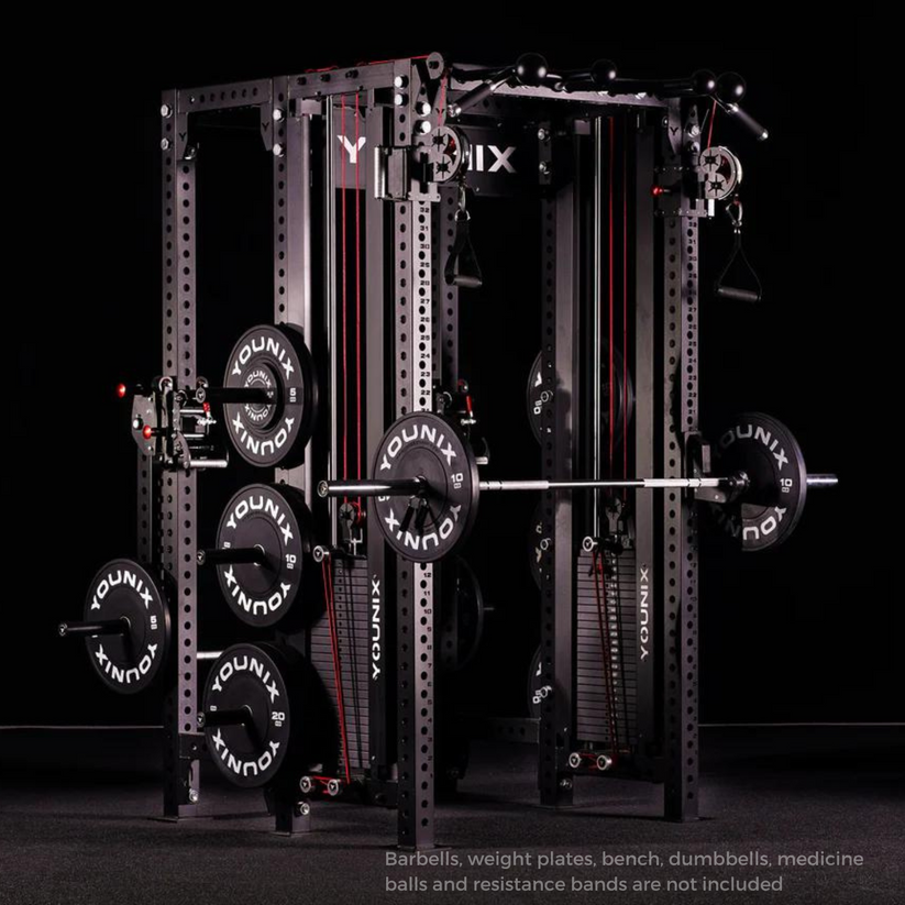 Maximize Your Workout Efficiency with Younix Back-To-Back Rack – Gym Direct