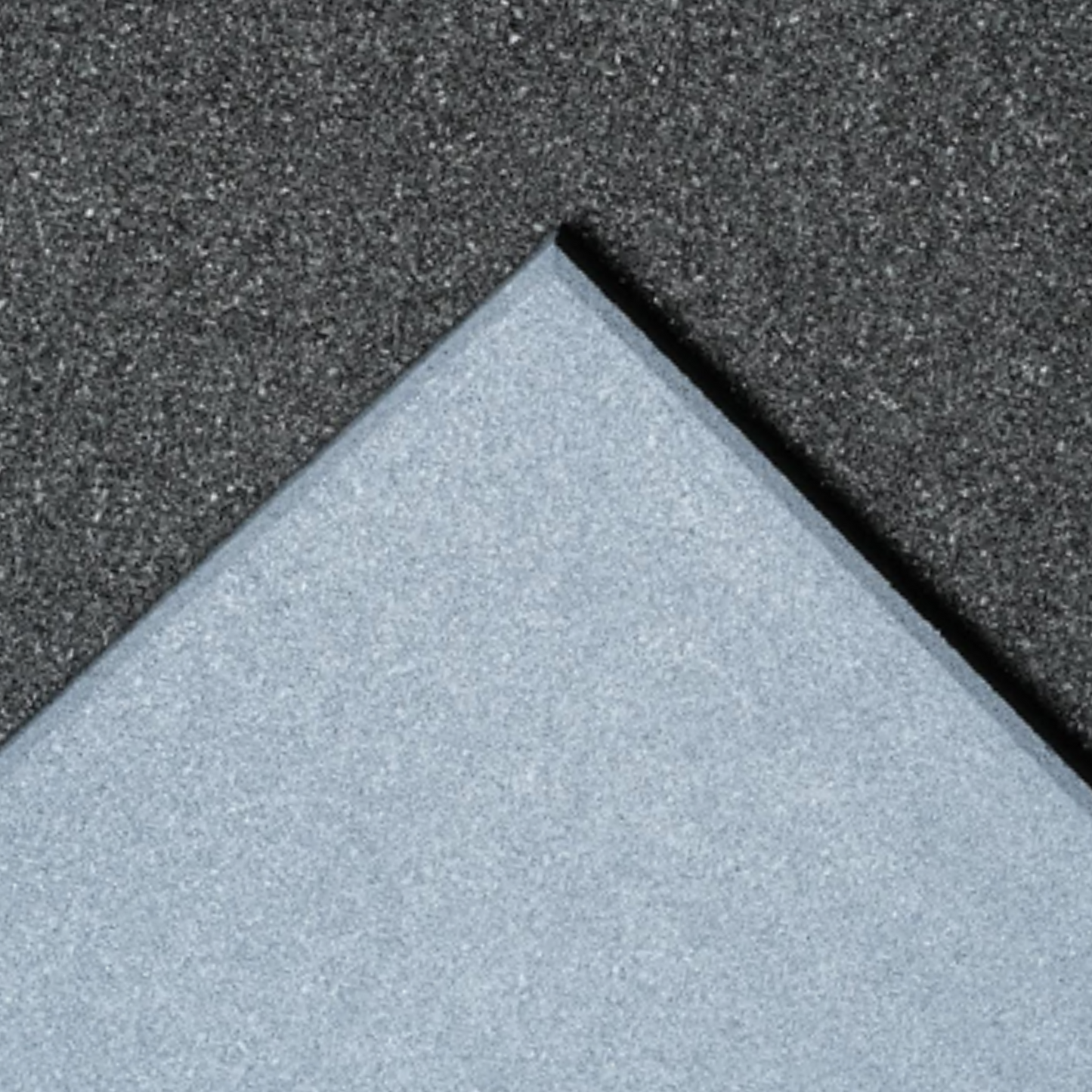 Commercial Rubber Gym Flooring - Grey (1000mm x 1000mm x 15mm)