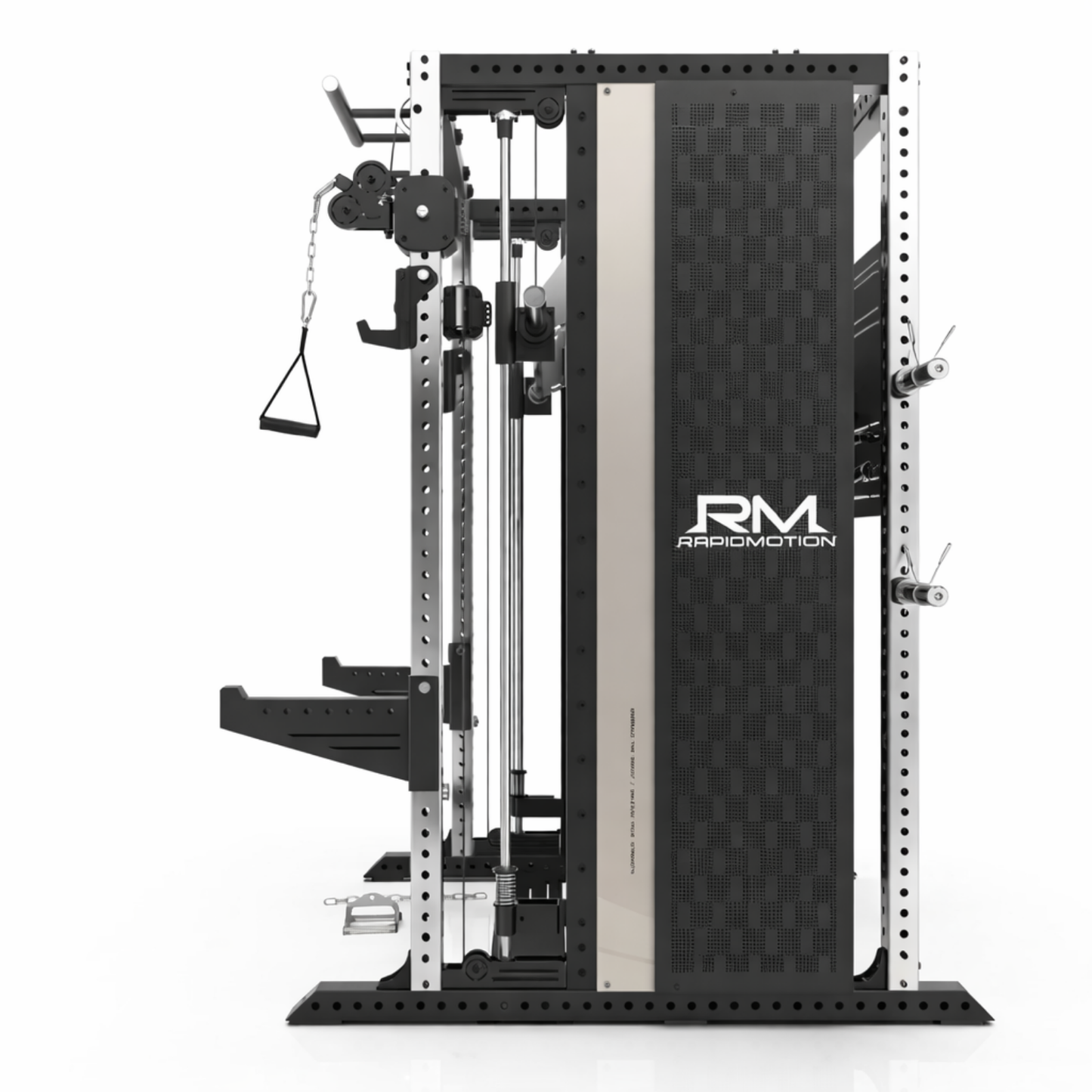 RMC Gravix RM9 Commercial Smith Machine Power Rack Functional Trainer (All-in-One)