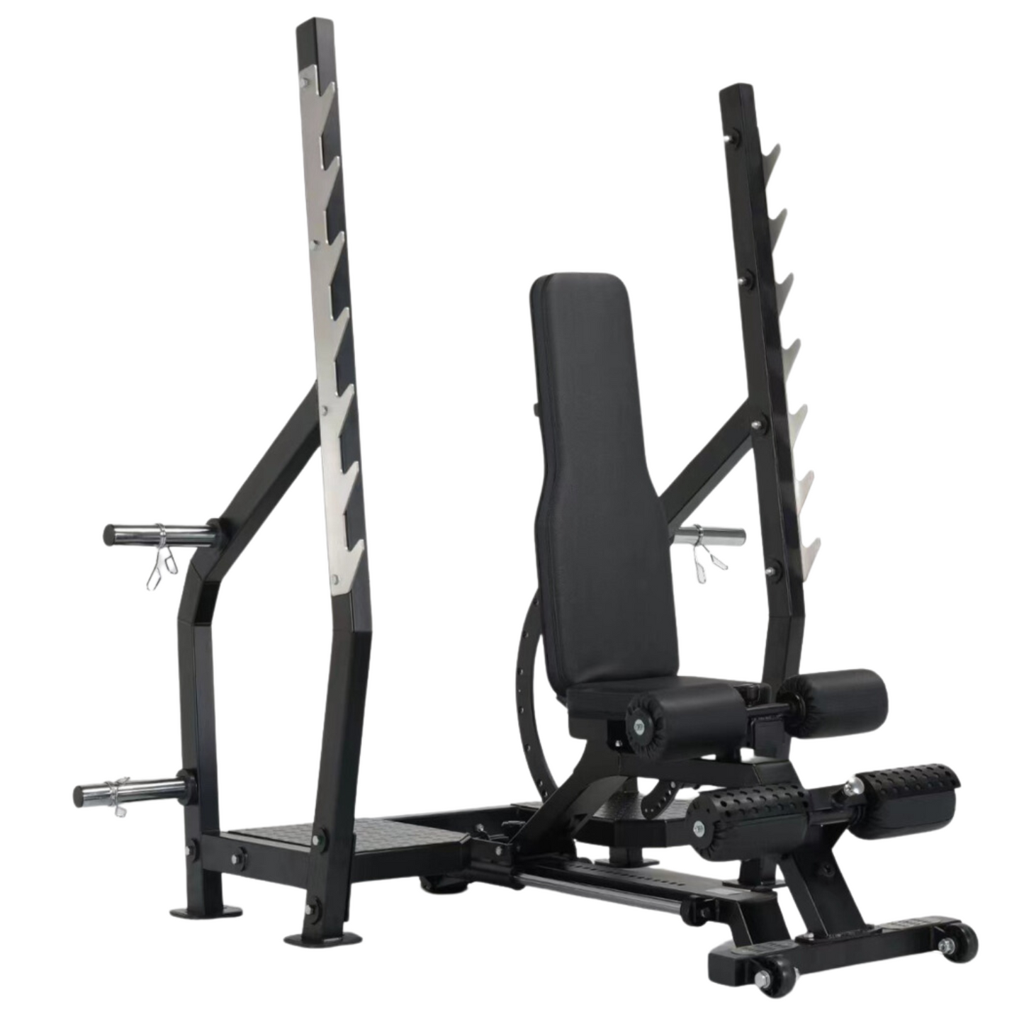 Rapid Motion Commercial Adjustable Olympic Bench Press