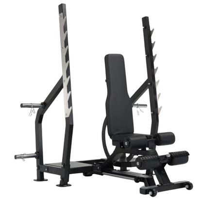 Rapid Motion Commercial Adjustable Olympic Bench Press