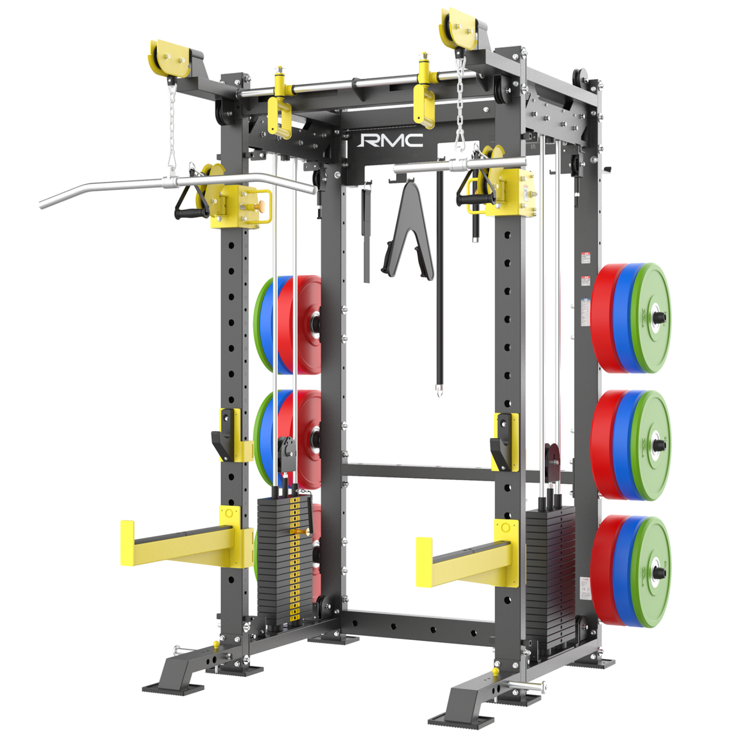 7 Pin Rmc Cable RMC Cable All in One Multi Functional Trainer - Pin Loaded - BLITZ Ser ...