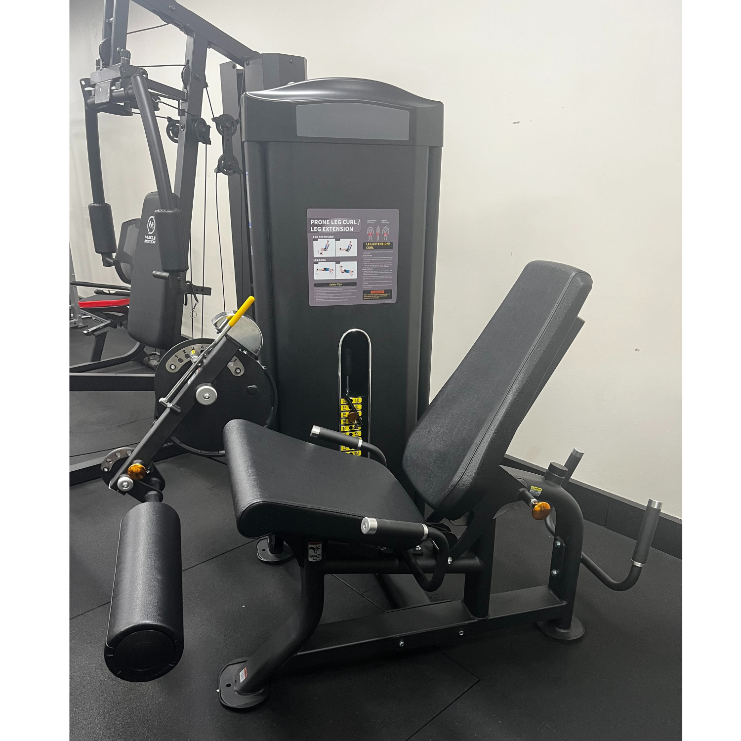 -Commercial Leg Curl Leg Extension-Gym Direct