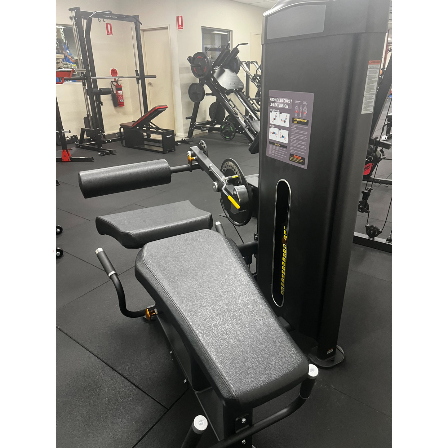 -Commercial Leg Curl Leg Extension-Gym Direct